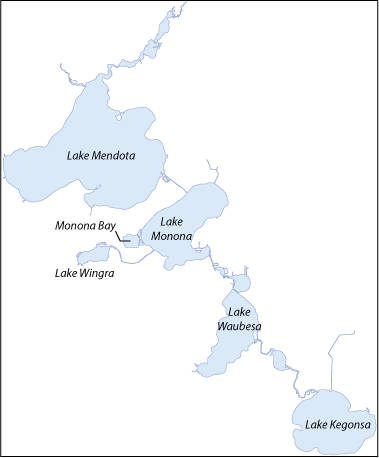 Yahara Lakes Map