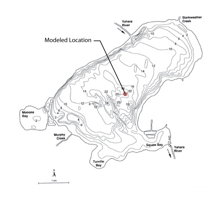 Lake Mendota Map