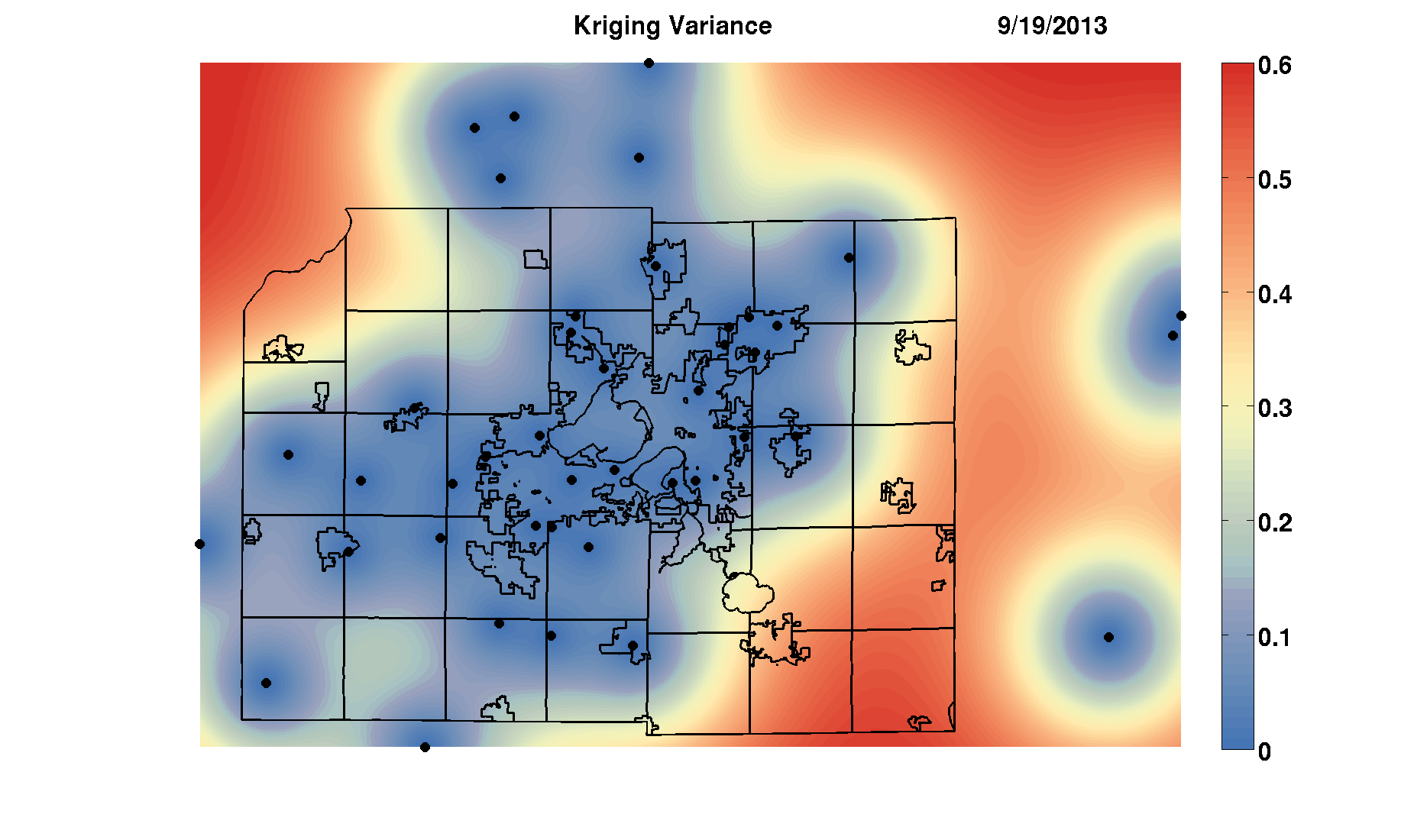 Kriging Variance